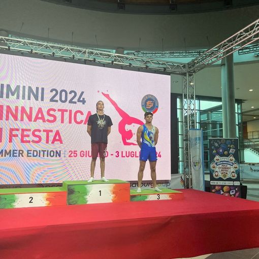 Ginnastica: Alessandro Di Marco (Costanza Mortara) conquista il terzo posto alle finali nazionali