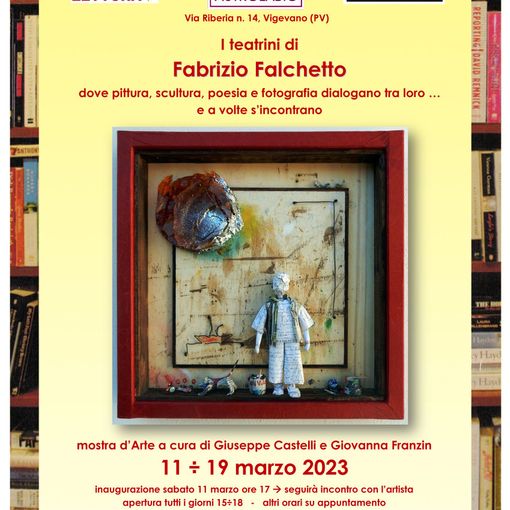 Vigevano: all'associazione culturale Astrolabio le opere di Fabrizio Falchetto