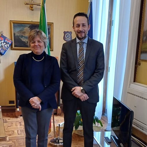 Pavia, Il prefetto Francesca De Carlini incontra il nuovo direttore provinciale dell’Agenzia delle Entrate di Pavia Rocco Romanella