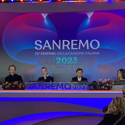 La conferenza stampa al Casinò di Sanremo