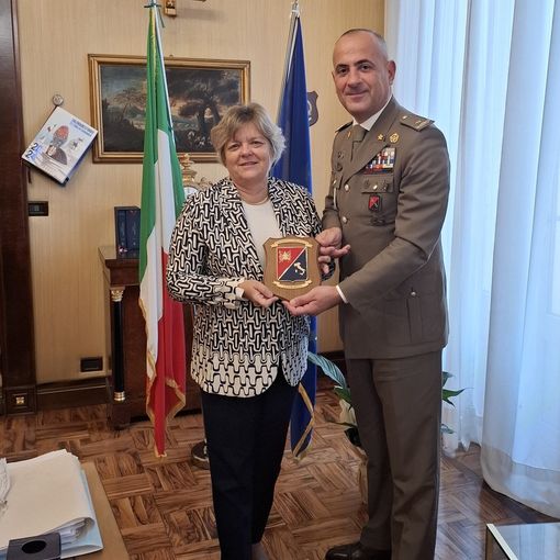 Pavia, in prefettura la visita del generale di brigata Carmine Sepe
