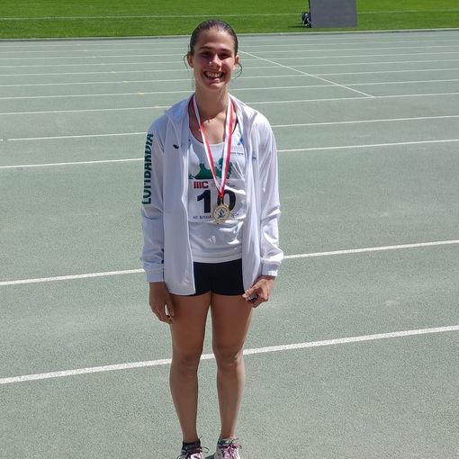 Francesca Bertolotti (Atletica Vigevano) vince il Brixia Meeting internazionale nel salto in lungo e sfiora la qualificazione ai campionati europei under 18