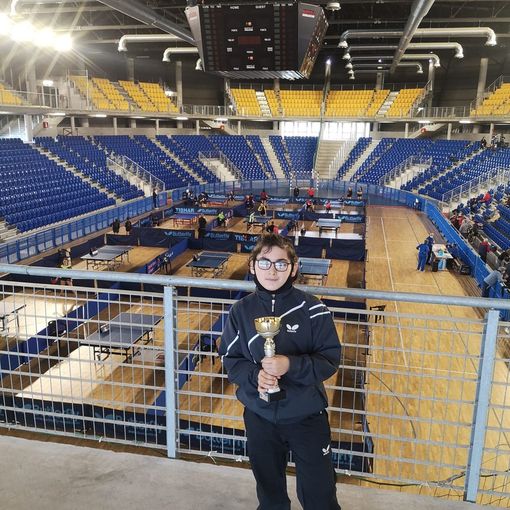 Tennistavolo: grande prova di Gabriel Deleraico. Quinto agli italiani