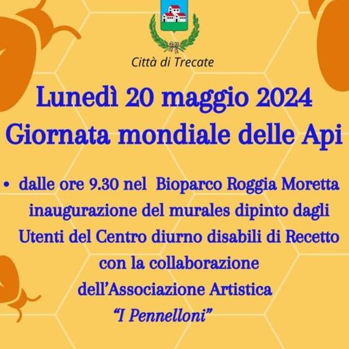 Trecate: il 20 Maggio la ‘Giornata Mondiale delle Api’ al bioparco e al giardino dei Ciliegi