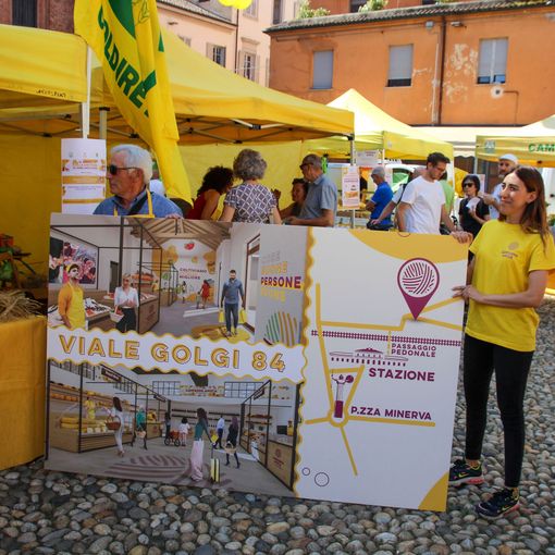 Coldiretti, l’annuncio alla Festa per i 15 anni di Campagna Amica Greppi: “In autunno apriremo il primo mercato coperto a Pavia”