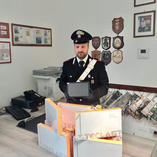 Landriano: sorpreso a rubare 8 tablet in una logistica, arrestato magazziniere