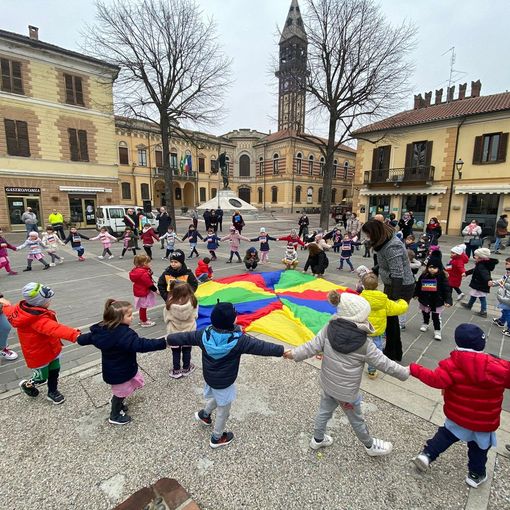 Mede: bimbi in piazza per dire NO alla guerra in Ucraina