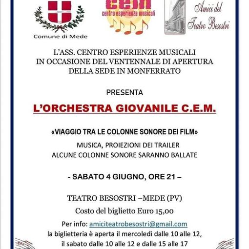 Mede, un viaggio tra le musiche per film e trailers al Teatro Besostri