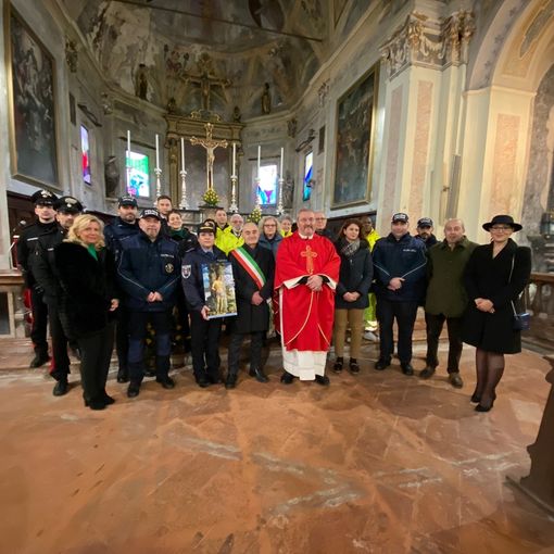 Mede: celebrato San Sebastiano Martire patrono della Polizia Locale