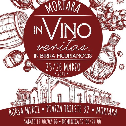 A Mortara due giornate dedicate a vino e street food