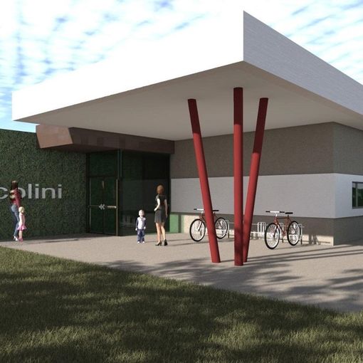 Vigevano, i primi rendering del progetto per il nuovo asilo ai Piccolini