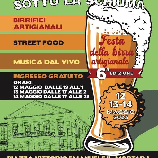 “Mortara sotto la schiuma” e “Robbio beer fest”, un maggio di grandi eventi con Beerinba
