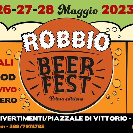 Con la “Robbio Beer Fest” birra artigianale, street food, musica e degustazioni. Presto le nuove date di “Mortara sotto la schiuma”