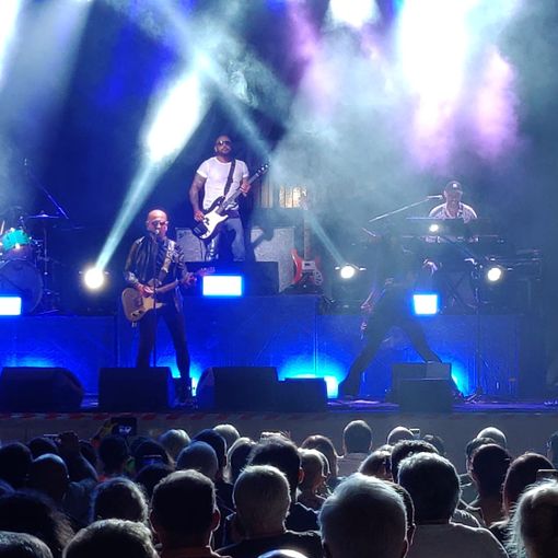 Olevano: le immagini del concerto di Enrico Ruggeri alla 12esima edizione di &quot;Anguriando&quot;