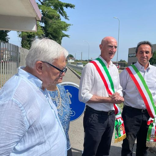 Inaugurato ad Abbiategrasso il tratto di pista ciclabile che si collega a quello esistente di Cassinetta di Lugagnano