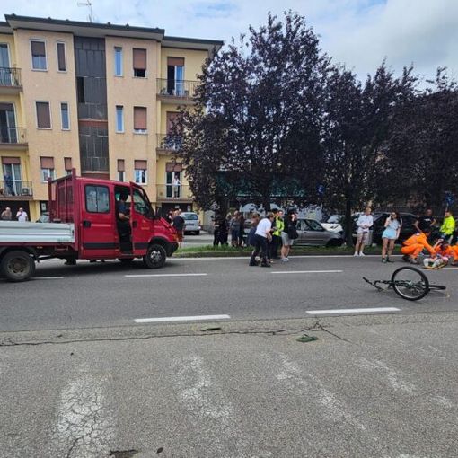 Robecco: ragazzino in bicicletta investito da un camioncino, interviene l’elisoccorso