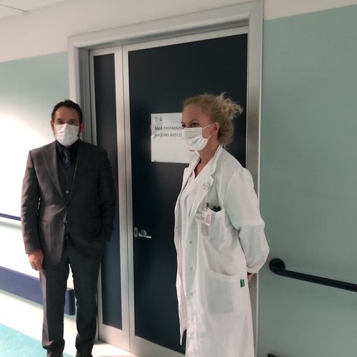 Covid-19, sono partite le vaccinazioni degli operatori dell’IRCCS Maugeri di Pavia e Montescano