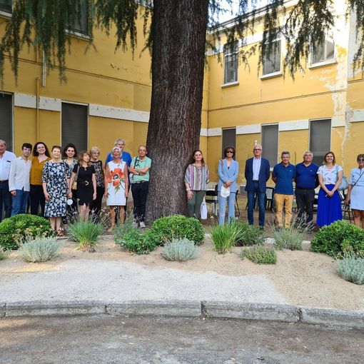 San Matteo Pavia: inaugurata un'area verde sensoriale donata dal Lions Club International