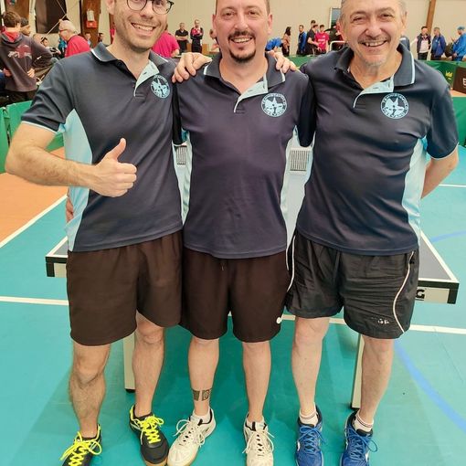 Tennistavolo Serie C2, i playout “regalano” la salvezza all’Officina Gardino