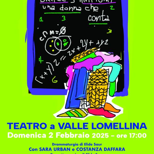 Valle: torna il teatro alla sala polifunzionale Savini con &quot;Grace’s Anatomy, Una donna che conta&quot;