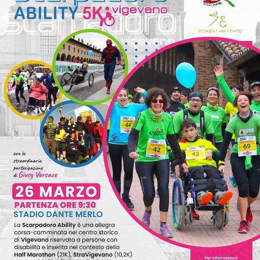Sport e Disabilità: torna la Scarpadoro Ability con Giusy Versace e i ‘Super Eroi’ del gruppo Escape