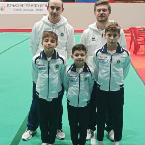 I giovanissimi ginnasti della Costanza Mortara di scena a Cassano d'Adda per la seconda prova del campionato gold