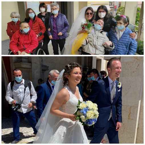 Rsd ‘Progetto Diamante’ di Arconate. Grande festa per due matrimoni tra il personale