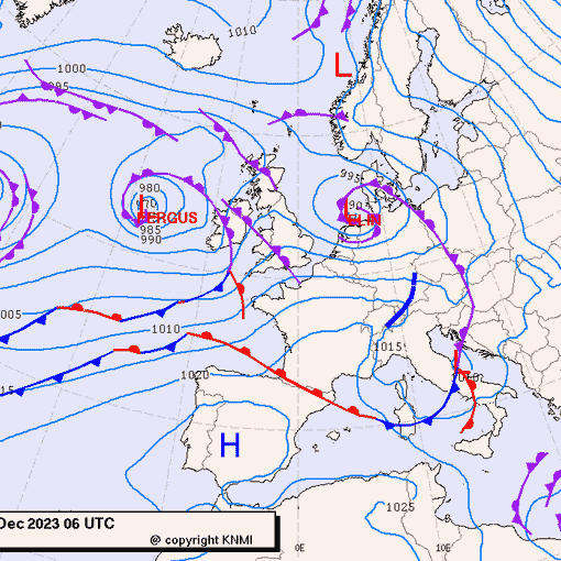 Previsioni meteo per domenica 10, lunedì 11, martedì 12 (dicembre)