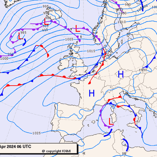 Previsioni meteo per giovedì 11, venerdì 12, sabato 13 (aprile)