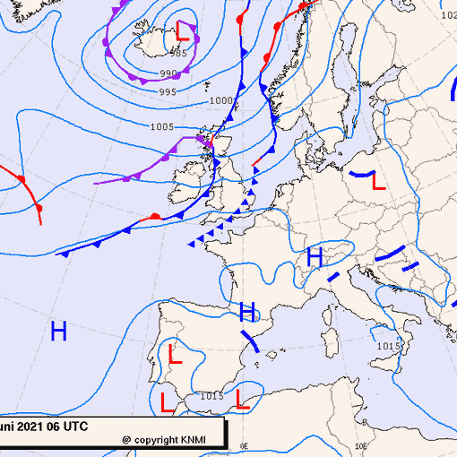 Previsioni meteo per venerdì 11, sabato 12, domenica 13 (giugno)