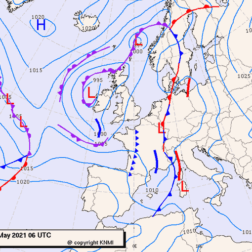 Previsioni meteo per martedì 11, mercoledì 12, giovedì 13 (maggio)
