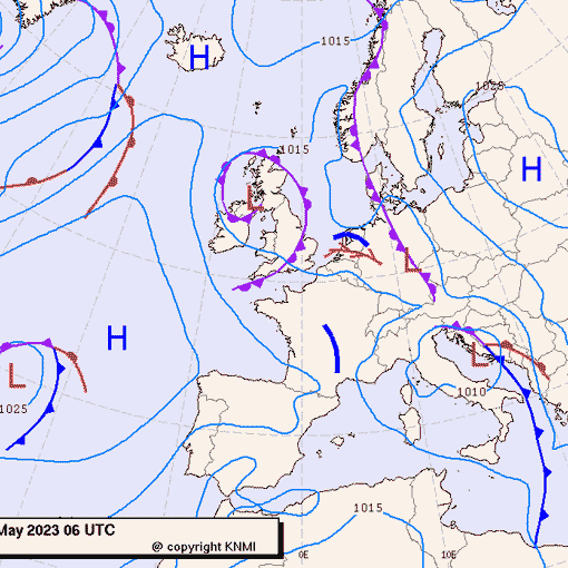 Previsioni meteo per giovedì 11, venerdì 12, sabato 13 (maggio)