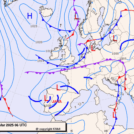 Previsioni meteo per martedì 11, mercoledì 12, giovedì 13 (marzo)