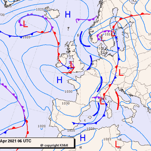 Previsioni meteo per lunedì 12, martedì 13, mercoledì 14 (aprile)