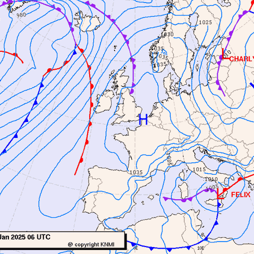 Previsioni meteo per domenica 12, lunedì 13, martedì 14 (gennaio)