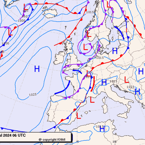 Previsioni meteo per venerdì 12, sabato 13, domenica 14 (luglio)