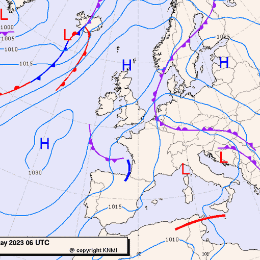 Previsioni meteo per venerdì 12, sabato 13, domenica 14 (maggio)