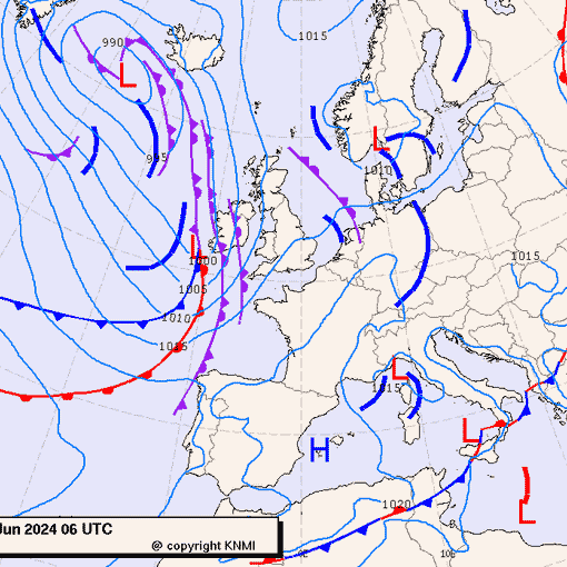 Previsioni meteo per giovedì 13, venerdì 14, sabato 15 (giugno)