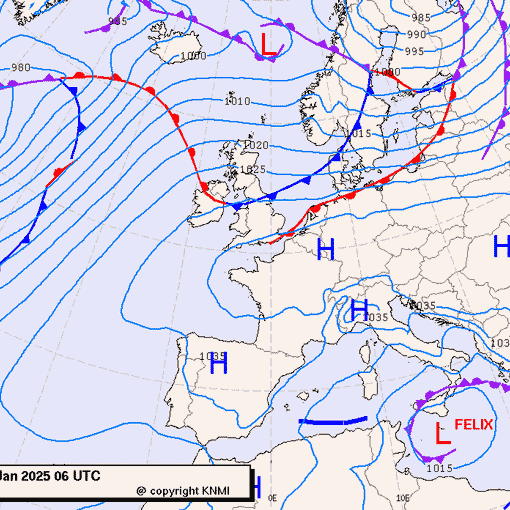 Previsioni meteo per martedì 14, mercoledì 15, giovedì 16 (gennaio)