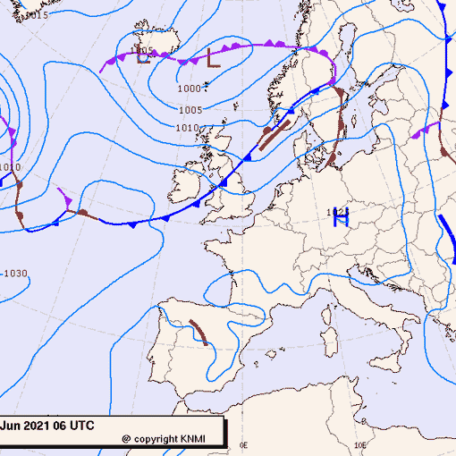 Previsioni meteo per lunedì 14, martedì 15, mercoledì 16 (giugno)