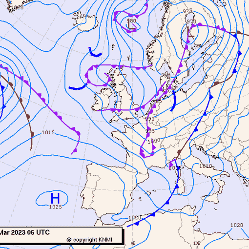 Previsioni meteo per martedì 14, mercoledì 15, giovedì 16 (marzo)
