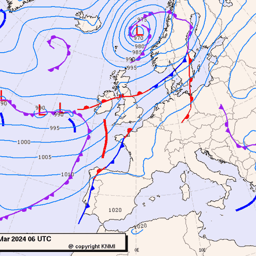 Previsioni meteo per giovedì 14, venerdì 15, sabato 16 (marzo)