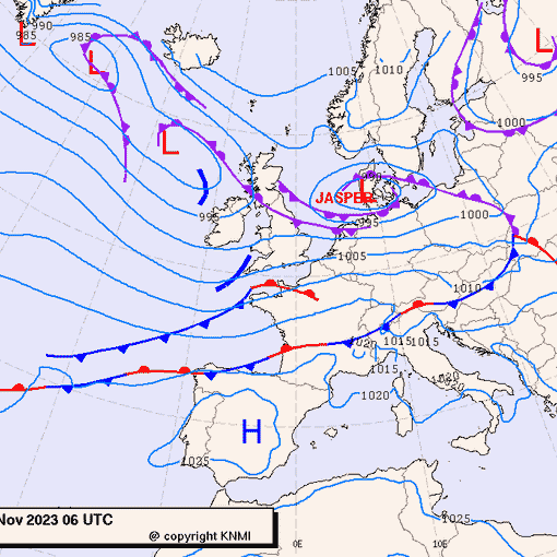 Previsioni meteo per martedì 14, mercoledì 15, giovedì 16 (novembre)
