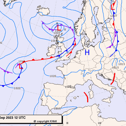 Previsioni meteo per giovedì 14, venerdì 15, sabato 16 (settembre)