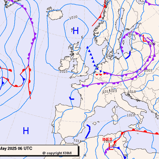 Previsioni meteo per giovedì 15, venerdì 16, sabato 17 (maggio)