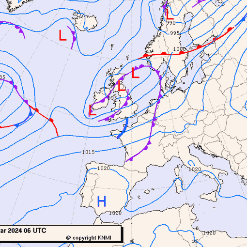 Previsioni meteo per venerdì 15, sabato 16, domenica 17 (marzo)
