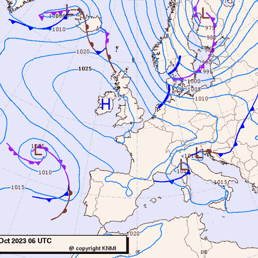 Previsioni meteo per domenica 15, lunedì 16, martedì 17 (ottobre)