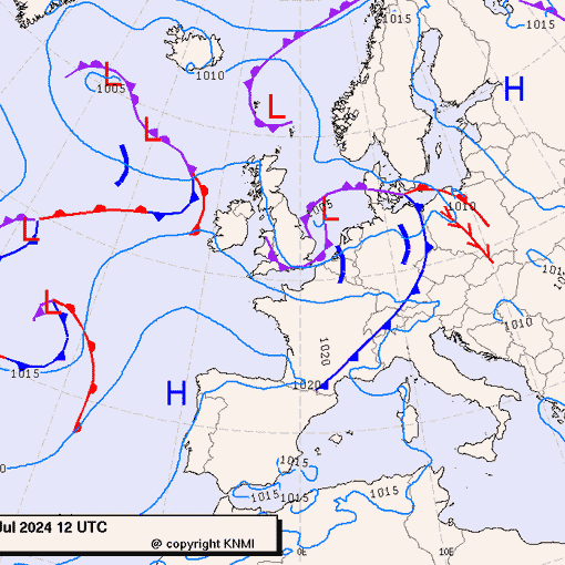 Previsioni meteo per martedì 16, mercoledì 17, giovedì 18 (luglio)