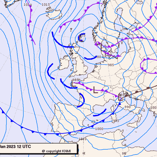 Previsioni meteo per mercoledì 17, giovedì 18, venerdì 19 (maggio)