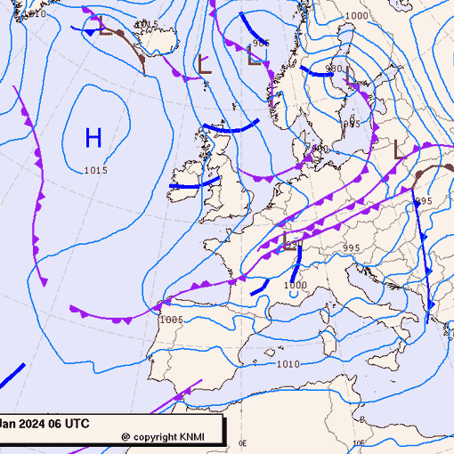Previsioni meteo per giovedì 18, venerdì 19, sabato 20 (gennaio)